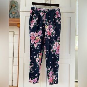 H&M Divided Floral Pull On Pants